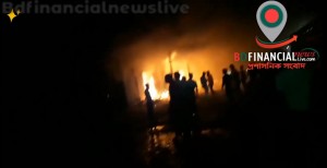 টঙ্গীতে নিউ অলেম্পিয়া টেক্সটাইল মিলের ঝুটের গুদামে অগ্নিকান্ডের ঘটনা ঘটেছে