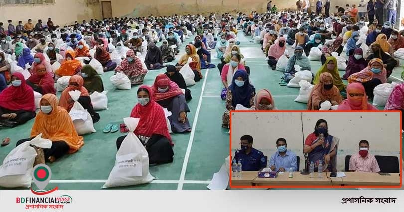 বান্দরবানে ৩৭০ জন অসহায় ও দরিদ্র মানুষের মধ্যে ত্রাণ বিতরণ