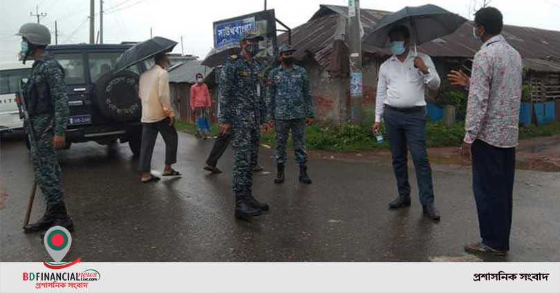 বৃষ্টিতেও থেমে নেই বরগুনা জেলা প্রশাসনের কর্মতৎপরতা