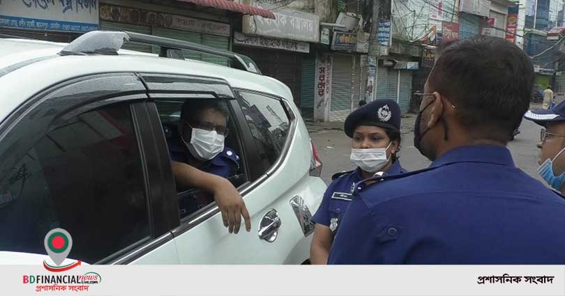 জামালপুরে প্রথম দিনে কঠোর লকডাউন