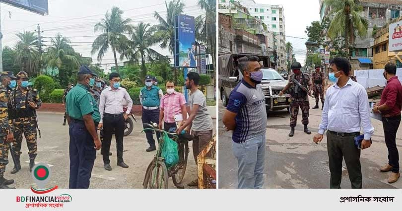 খুলনা মহানগরীতে ২৯ মামলায় ৩৩ জনের ২৩ হাজার ১০০ টাকা জরিমানা