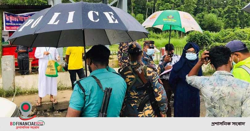 নারায়ণগঞ্জে লকডাউন বাস্তবায়নে দিনরাত কাজ করছে জেলা প্রশাসন