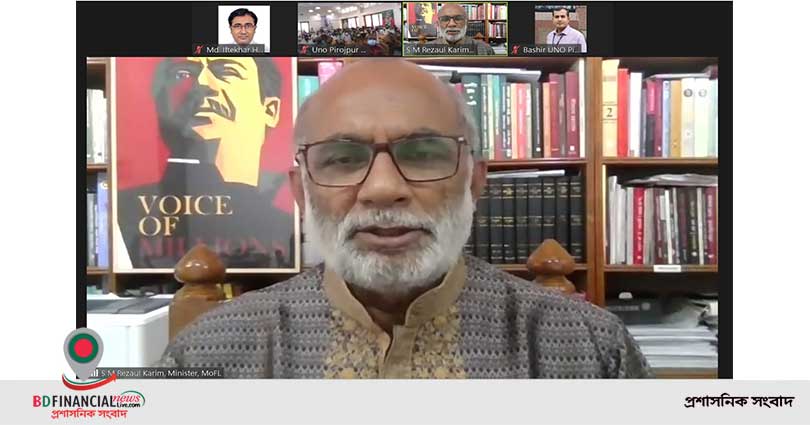 শেখ হাসিনার নেতৃত্বে রাষ্ট্র তার অনিবার্য দায়িত্ব পালন করছে: শ ম রেজাউল করিম