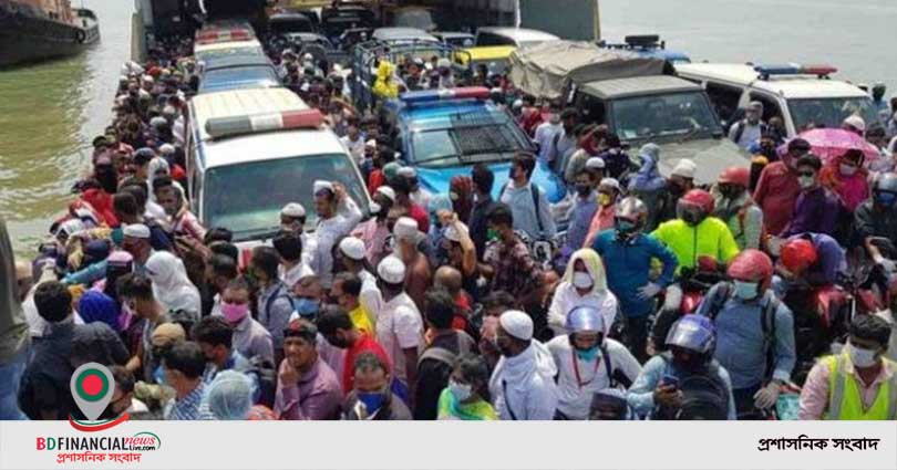 ফেরিতে যাত্রীবাহী যানবাহন ও যাত্রী পারাপার বন্ধের সিদ্ধান্ত: বিআইডব্লিউটিসি